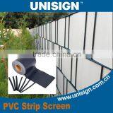 Unisign Good Quality PVC Sichtschutzstreifen Zaunblende thumbnail-3