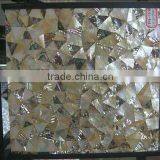 Triangle Abalone Paua & Yellow Lip Mixed Shell Mosaic Tiles