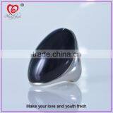 Luxury decorated fashion stone men ring 925 silver stone ring new ring stone model