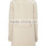 2015 European Fashion Women Stone Collar Swing Winter Coat thumbnail-3