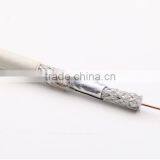 500 Ft White Quad Shield RG6 Digital Coax/Coaxial Satellite HD TV Cable thumbnail-1