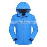 OEM Men Winter 10000mm Waterproof Blue Softshell Jacket thumbnail-2
