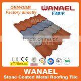 Asphalt Shingles Colorful Stone Coated Steel Roof Tile Factory / Building Material thumbnail-4