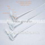 cable tie with label/ cable tags/pvc marker tag /cable marker tie