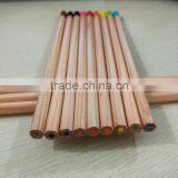 7" Standard Size Hexagonal Shape High Quality Natural Wood Color Pencil With Dipped End thumbnail-3