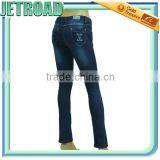 New Fashion 4 Way Stretch Knitted Denim Slim & Fit Low Waist Women's Jeans thumbnail-5