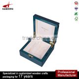 High-end luxury MDF wood pen packaging box for luxury pen storage display