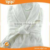 100% Cotton Velvet Pile Bathrobe thumbnail-1