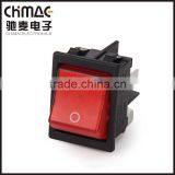 Double Pole Rocker Switch Black Kcd4 With Screws 16a Rocker Switch 250v T125 R11 thumbnail-2