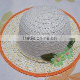 Professional Manufacturer Best Quality Wheat Straw Hats for Kids thumbnail-6