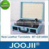 NEW Arriving Popular Turntable Record Player with PU Leather Coverd