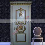 High Quality King Model Lacquered Gilded Wooden Door