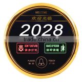 Hotel electronic doorplate with Led room number in Shenzhen