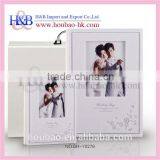 ON SALE MOQ 5 Sets 8*12 White Painting Wedding Album Cover thumbnail-1