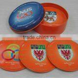 Tinplate Cup Mats/slate Cork Coasters/ Cup CoasterCJ057 thumbnail-1