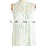 New Designer Chiffon Top Crop Top thumbnail-2