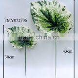 Artificial Foliage for Decoration Green Artificial Begonia Leaf thumbnail-2