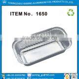 Foil Containers NO.6a and NO.2 Take Away Aluminium Foil Containers for Restaurant With Lid.
