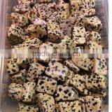 2-3mm Natural Polished Dalmation Jasper Tumble Stones Crystal Macadam for Decoration