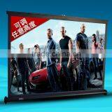 Conference Meeting Room Presentation Use Mini Projector Screen Portable Table Screen Manual Projection Screen thumbnail-1