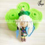 Brave Warrior Voodoo Doll Magic Wish Keychain