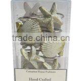 The Seashell Themed Shower Curtain Hooks