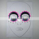 Wholesae Halloween Cartoon Cat Whisker Rhinestone Temporary Eye Tattoos Crystal Eye Sticker Safe Makeup Face Tattoos Factory thumbnail-5