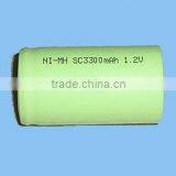 Nimh SC Battery 1.2V 3300mAh for Electric Power