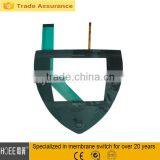 One Buttons Custom Size Type Membrane Electric Switch Keypad