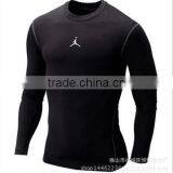 The Three Generation NK Man Pro Tights Movement Training Run Fast Dry in Autumn and Winter Outdoor Fitness Wear Long Sleeved T-s thumbnail-2