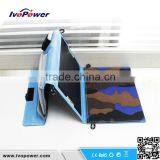 15W Female Style Folding Solar Charger for Smartphone thumbnail-6
