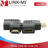 LINK-MI LM-H90 Full HD Video HDMI Male to Female Video Connector Adapter thumbnail-2