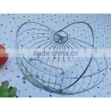 Bread Basket / Brass Corner Bread Bakery Wire Basket thumbnail-4