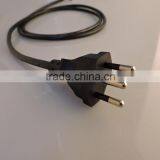 YH Manufacture 10A 250V 4.0MM 3 Pin Brazil Electrical Plug With ac Power Cord Wholesale for World