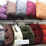 Faux Suede Poly Filling Cushions Home Decor, Solid Color or Printing, Hand Made Seat Pad thumbnail-1