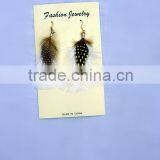 The New Fashional Beauty Feather Eardrop