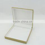 Luxury Handmade Gold Velvet Lining Plastic Jewelry Boxes
