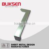 Stainless Steel Chrome Plated Fitting Fluorescent Tube Shape Bracket thumbnail-3