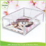 Copper Photo Display Stand Large COLLAPSIBLE CONTAINER Closet Organizer / With Lid Jewelry Craft Store Parts Small Storage Bin thumbnail-3