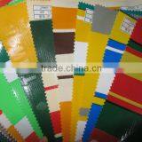 fabric reinforced pvc stripe tarp,high strength pvc coated tarpaulin