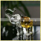 Handcrafted Yellow Edge Crystal Elephant For Wedding Souvenirs
