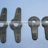 RC Airplane Parts D8*L29mm One Way / D8*L58mm Two Way L- Steering Arms Black Plastic Large Servo Arm thumbnail-1