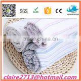 China Manufacter 2015 Hot Sales 100% Organic Cotton Muslin Swaddle Baby Blanket Bamboo Muslin Baby Blankets