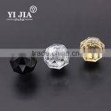 Gold Finish Jewelry Box Crystal Beads Knobs thumbnail-5
