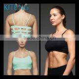 Kiteng High Quality Sports Bra With a Seriously Chic Caged Back Wicking Fabric and Padding Office In United States Small Minimum thumbnail-1