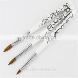 Nylon Hair Cosmetic Nail Art Gel Brush thumbnail-2