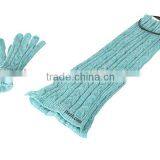 Knitted Scarf and Knitted Glove Set thumbnail-1