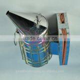 Hot Sale Manual Stainless Steel Beehive Smoker for Beekeeping thumbnail-3