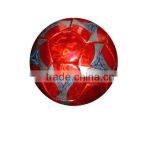 Cheap PVC Machine Stitched Metallic Leather Soccer Ball thumbnail-1