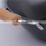 High Quality Black China Custom Mandarin Hand Made Fry Wok thumbnail-3